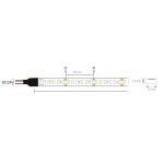 Tira LED 5 mts Flexible 24V 100W 800 Led SMD 2835 IP20 2700ºK, Serie Profesional IRC>97 Tira LED 5 mts Flexible 24V 100W 800 Led SMD 2835 IP20 2700ºK, Serie Profesional IRC>97